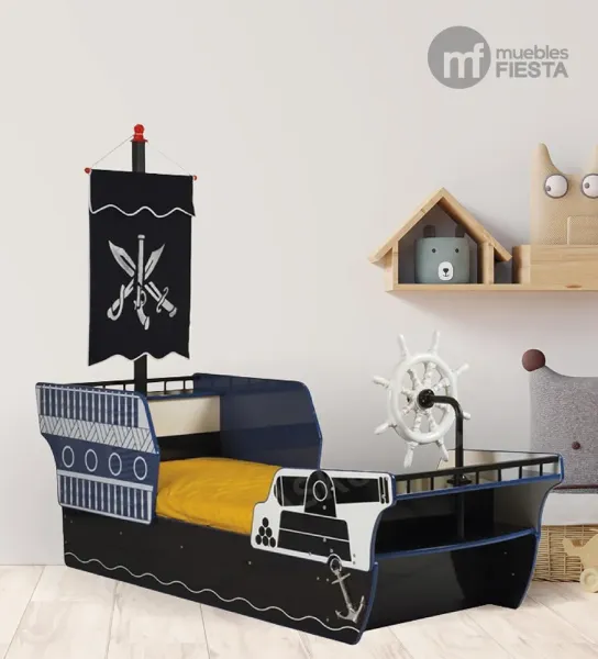 Cama Barco Pirata