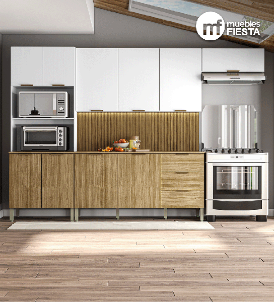 Cocina Recta G Glam