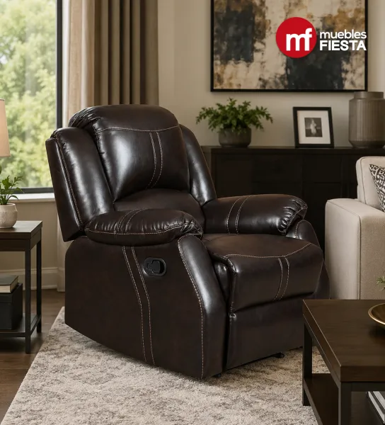Reclinable Tis en color Café
