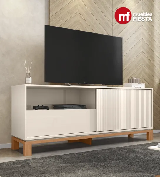 Rack Mondrian para TV de hasta 55"