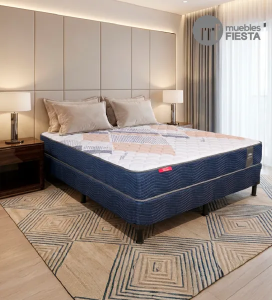 Set de Cama Indufoam Triple Crown (Colchón + Base)