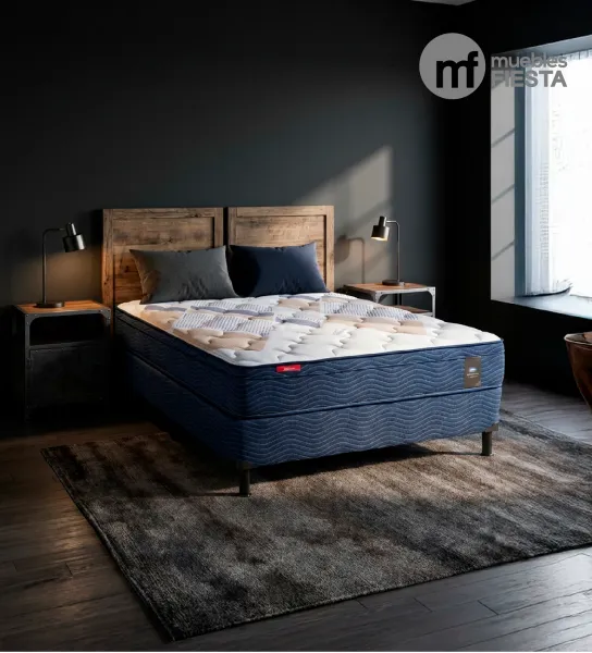 Set de Cama Indufoam Dream Sleeper (Colchón + Base) 