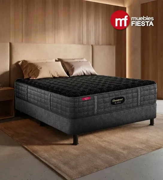 Set de Cama Simmons Beautyrest Luxury Collection Serie 1 Extra Firm  (Colchón + Base)