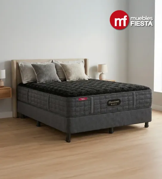 Set de Cama Simmons Beautyrest Luxury Collection Serie 2 Firm (Colchón + Base)