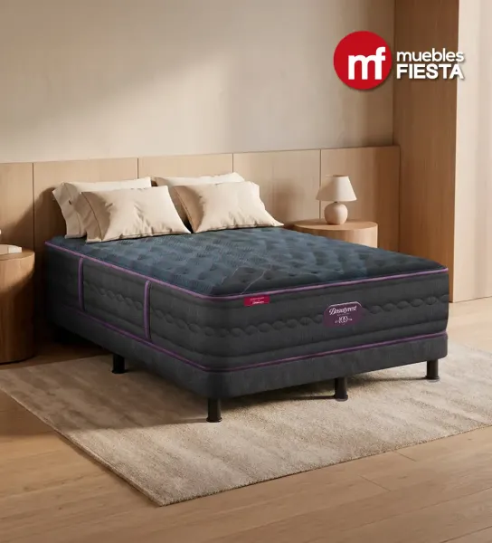 Set de Cama Simmons Beautyrest Premier Collection World Class Firm (Colchón + Base)